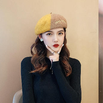 秋冬韓国ファッションフェミニン帽子