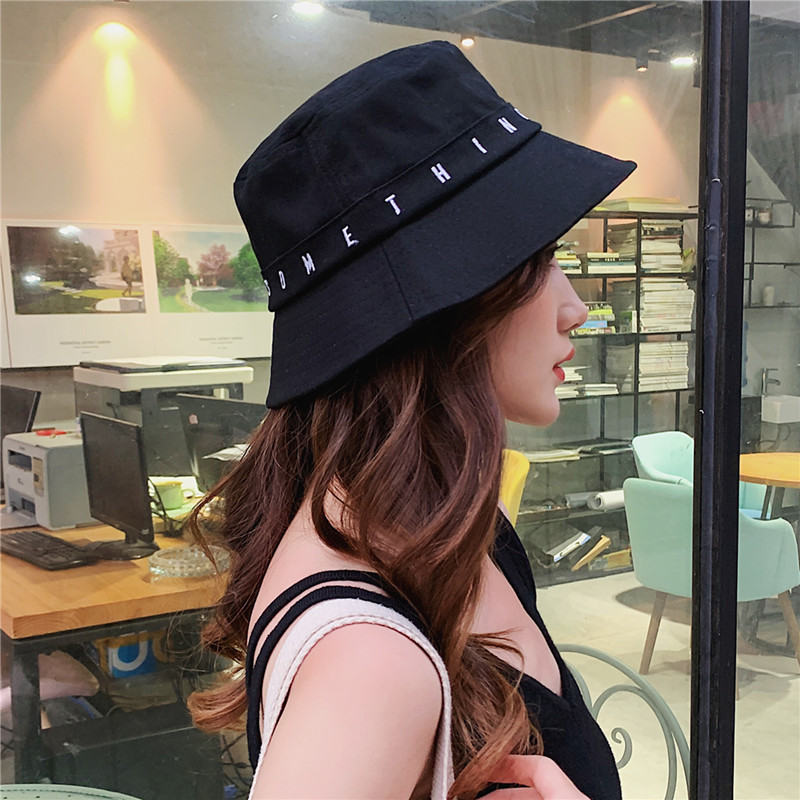 ギャザー飾り帆布気質アップ韓国ファッションins帽子