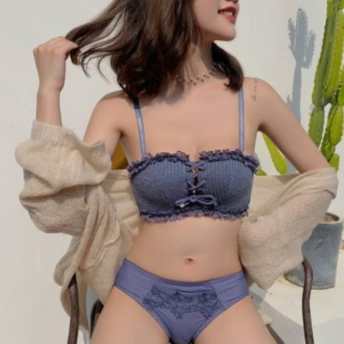 韓国ファッションシンプルおしゃれブラジャーセット