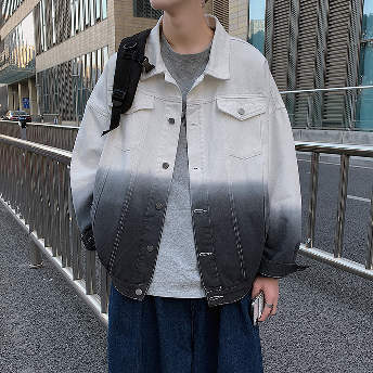 韓国ファッション無地人気オシャレメンズジャケット
