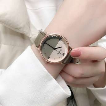 売れ切れ必至 カジュアル ファッション シンプル 配色縁取り 腕時計