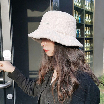 スエード生地秋冬日系韓国ファッションキュート帽子