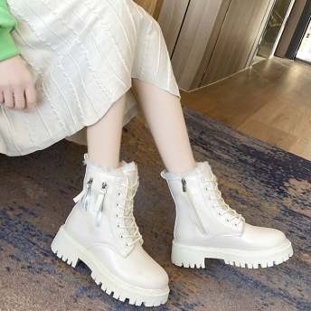 人気沸騰 2色 ファッション 韓国通販 オススメ レディース 好感度100％ 無地 ショート丈ブーツ