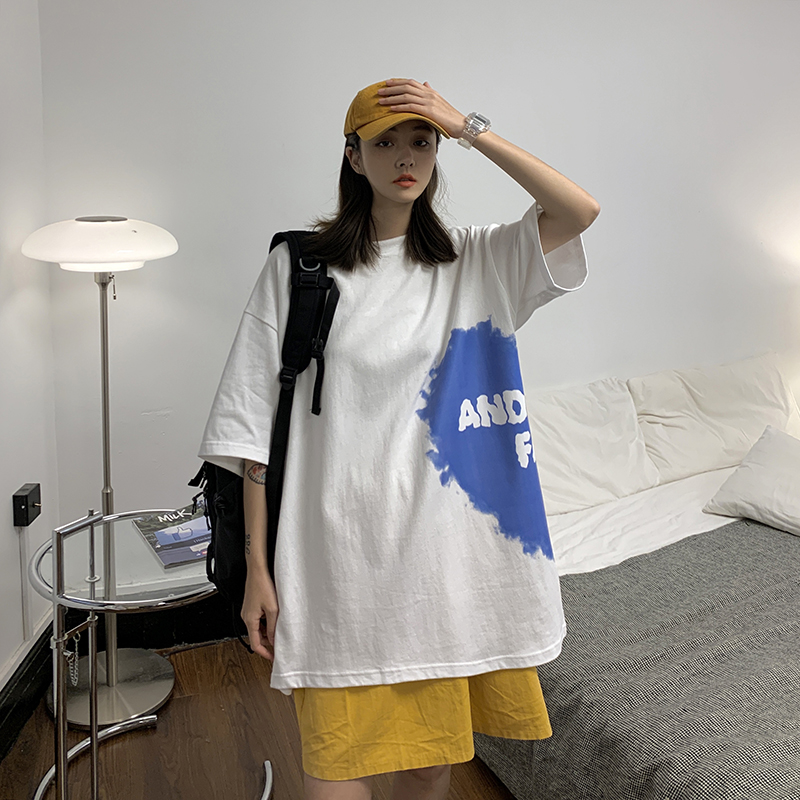 人気を独占中 半袖 Tシャツ アルファベット ラウンドネック ペアルック カップル服 カップルコーデ カップル トップス Dwstyle