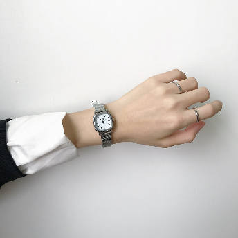 上品なシルエット ファッション 森ガール シンプル プレゼント スクエア 優雅 腕時計