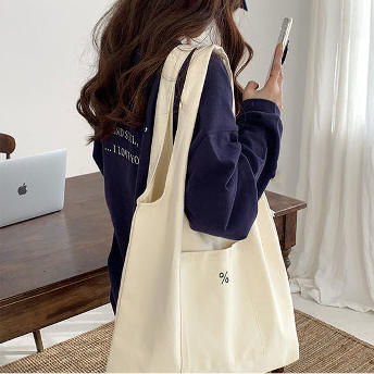 人気を独占中♡ カジュアル 海外トレンド 純棉帆布 レディース バッグ 可愛いデザイントートバッグ