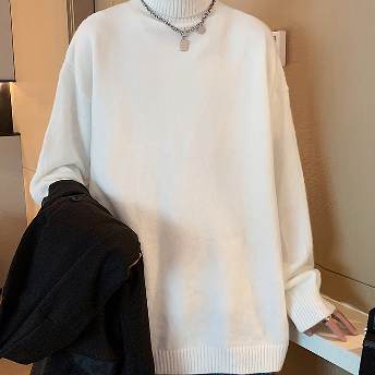 おしゃれ度高め 絶対欲しい  長袖 韓国系 ファッション カジュアル メンズセーター