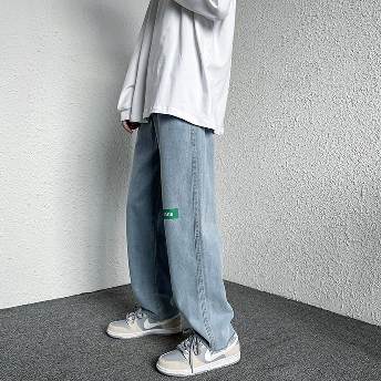 人気上昇中 韓国の人気爆発 シンプル デニム ファッション メンズジーンズ