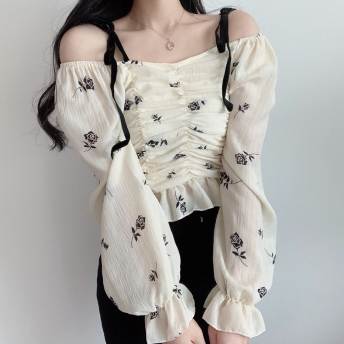 韓国通販 春 服 レディース 目立つ 気質満点 シック カジュアル キュート ファッション シャツ