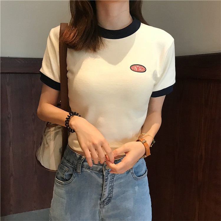 韓国通販 可愛い 清新 シック 肌触りいい キュート ファッション Tシャツ