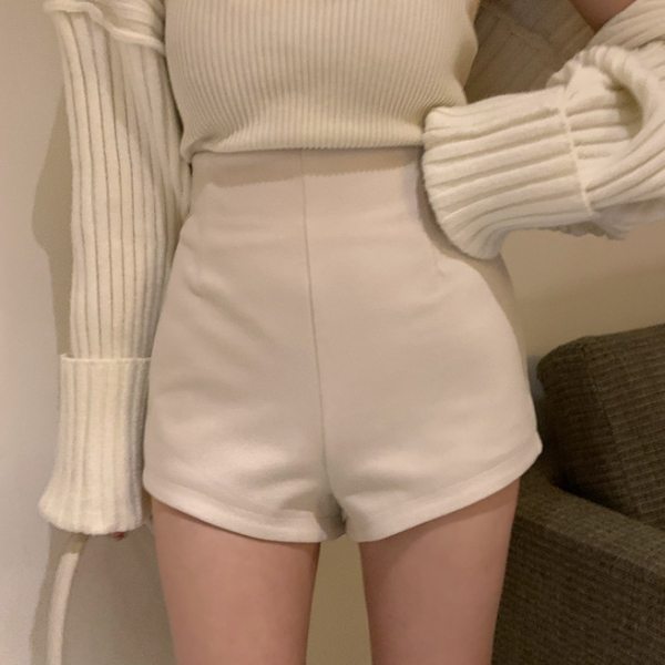女子マスト セクシー 韓国系 ファッション フェミニン 美ライン 着痩せ オールシーズン ショートパンツ
