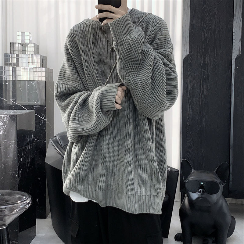 欠かせない 特別デザイン 定番 韓国系 カジュアル レトロ 秋冬 メンズセーター