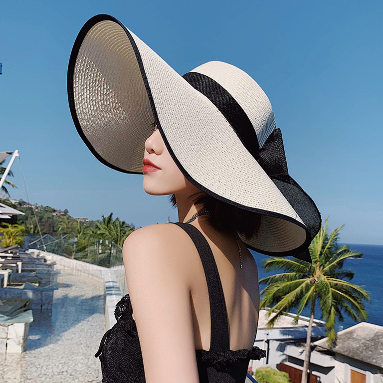 紫外線対策 通気遮光 uvカット リゾート 優しい印象 日除け 帽子