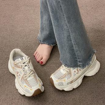 着回し力抜群 抗菌 防臭 編み上げ 靴 レディース 厚底 韓国通販 トレーニング スニーカー