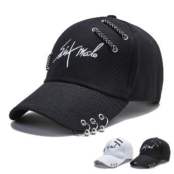 個性的なデザイン  ファッション アルファベット 金属飾り メンズ キャップ帽子