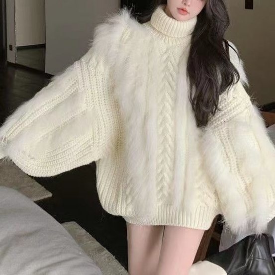 おすすめ 絶対欲しい レディース 秋冬 ハイネック 長袖 暖かい ファッション ニットセーター